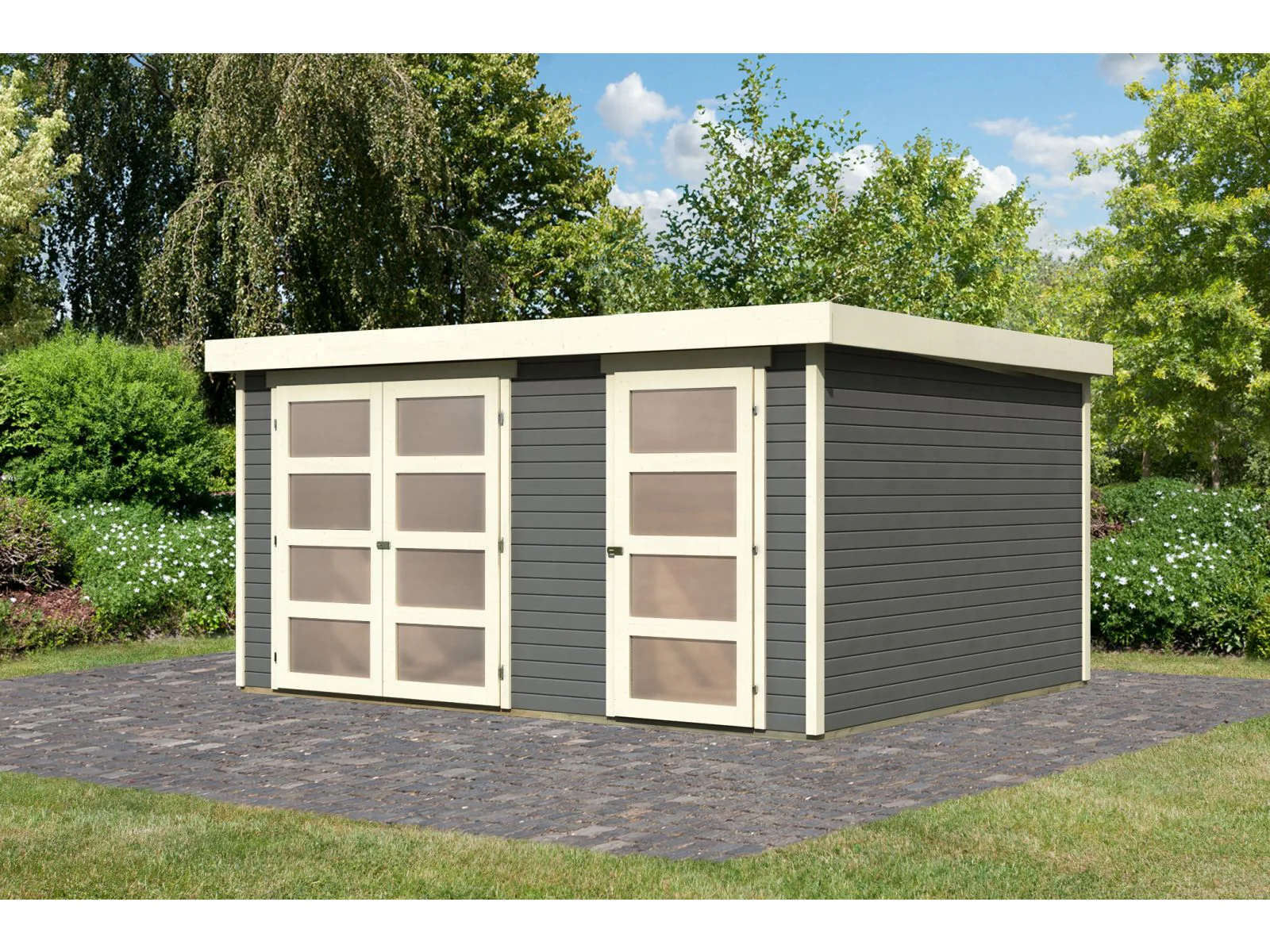 Karibu Systemhaus Mühlentrup 3 terragrau 19 mm - Image 2