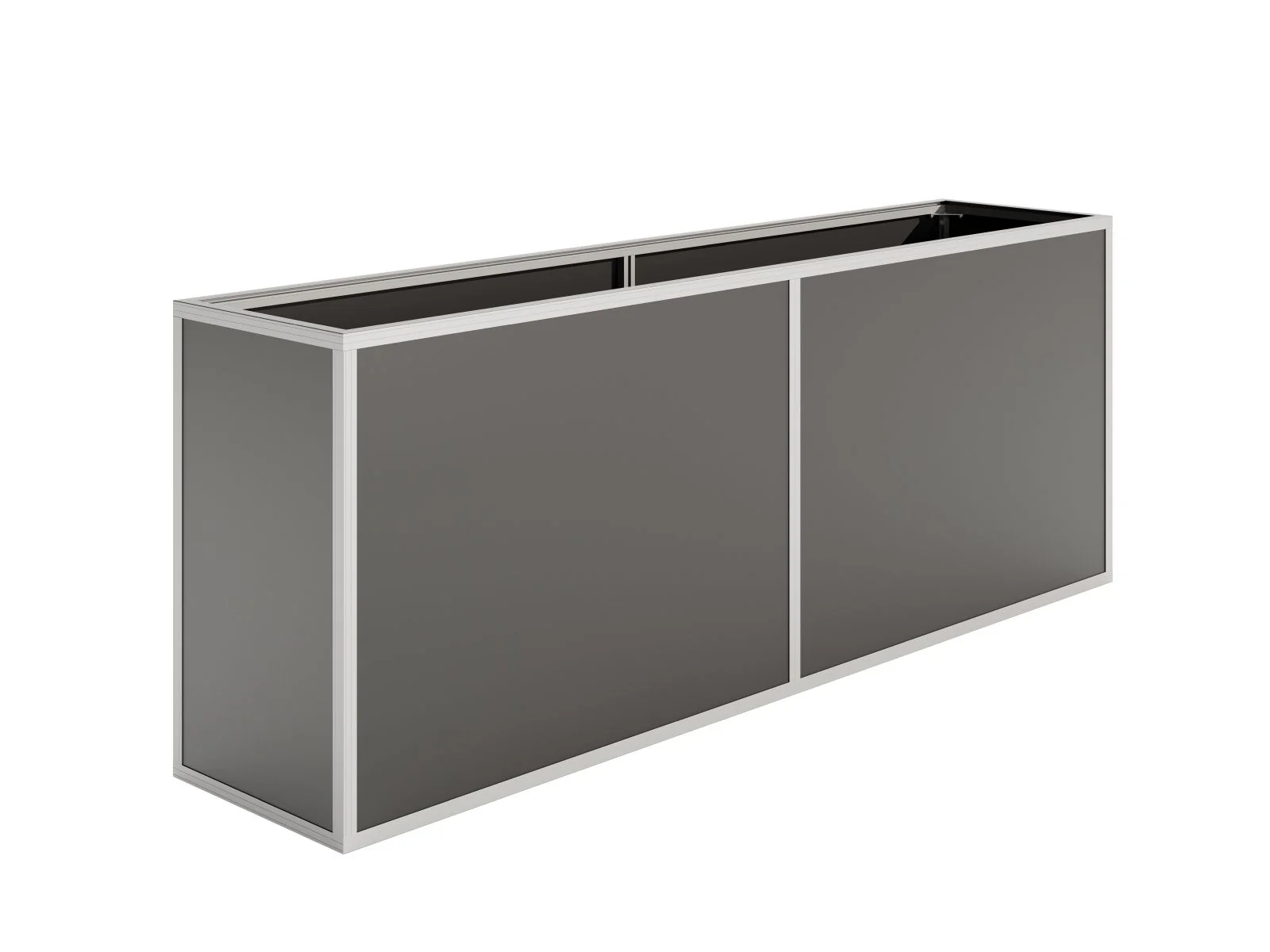 KGT Aluminium-Hochbeet 210 small, pressblank