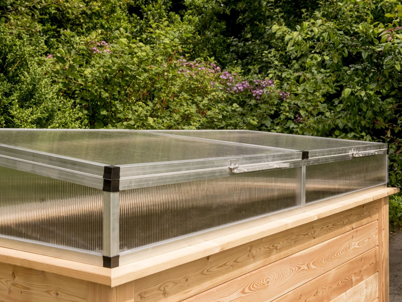 KGT Frühbeetaufsatz für Aluminium-Hochbeet 210 - Image 3