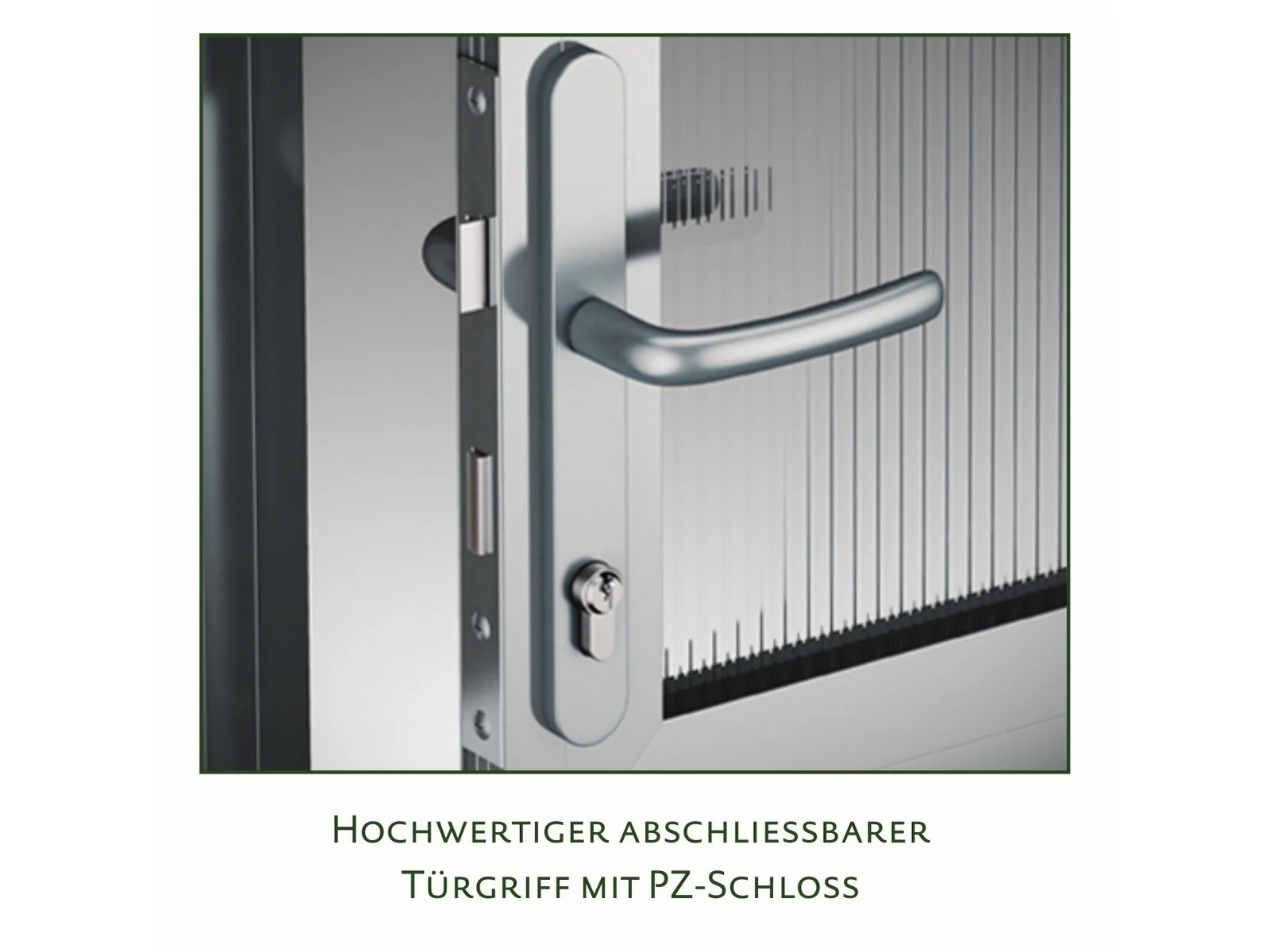 KGT Gewächshaus Lilie III, HKP 10 mm, anthrazit-grau - Image 4