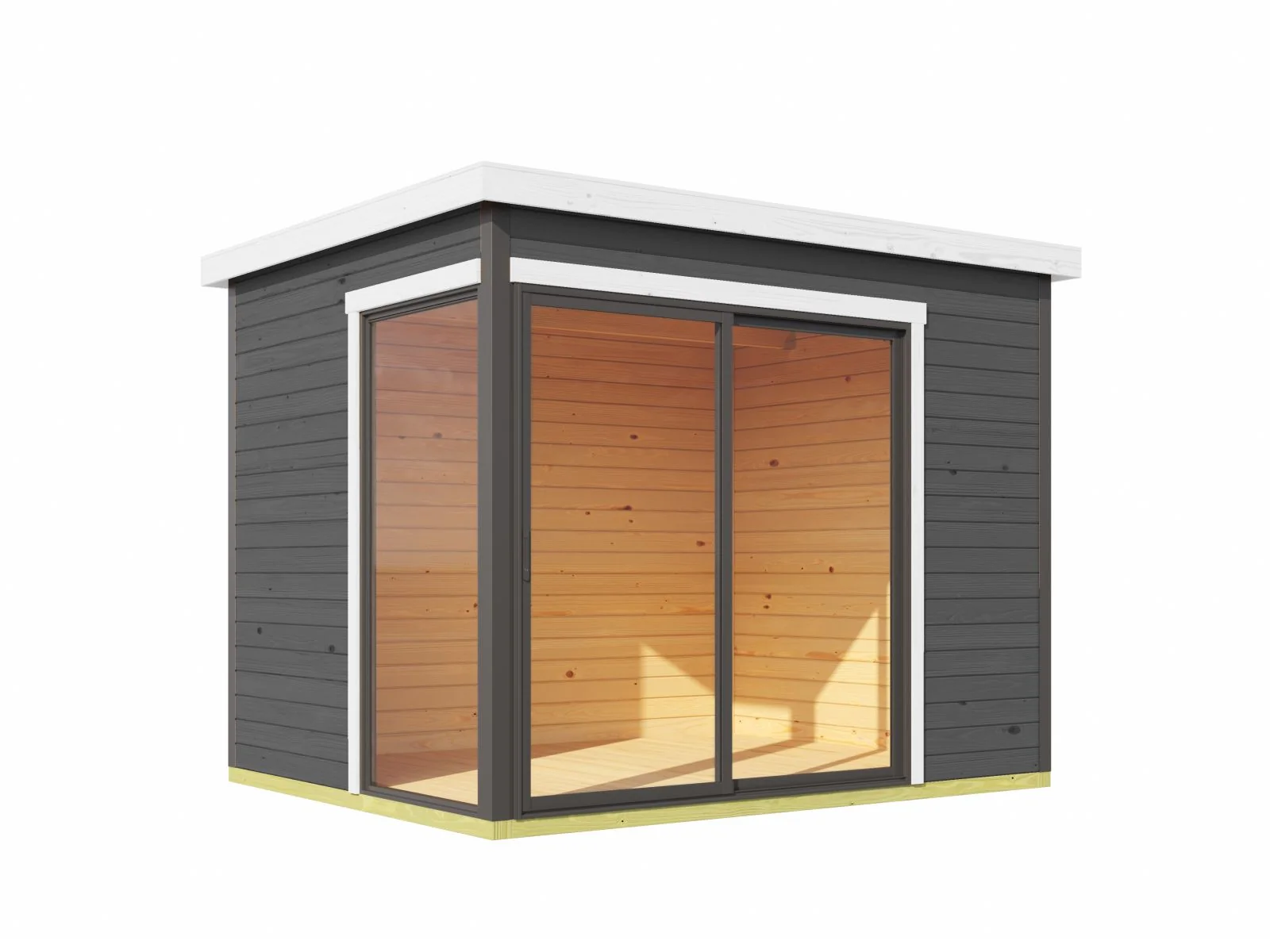 Lasita Gartenhaus Austin 1, carbongrau - Image 3