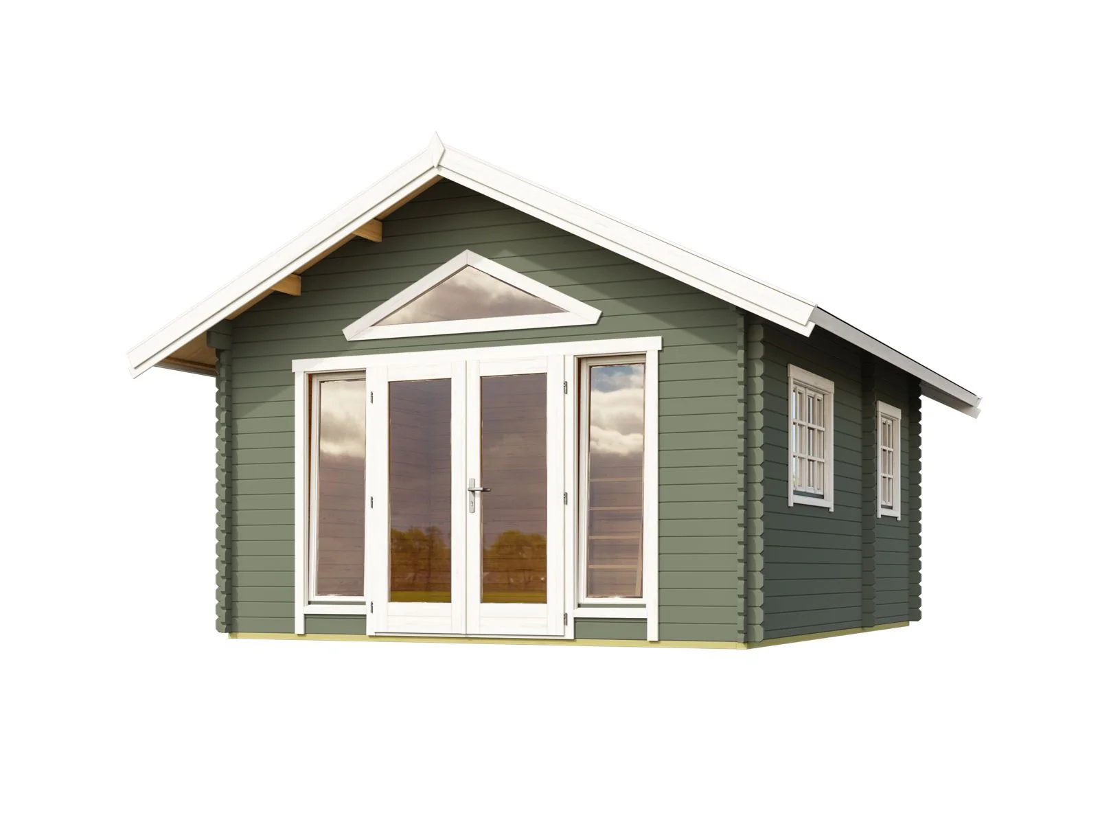 Lasita Gartenhaus Caroline 2.2, grüngrau - Image 7