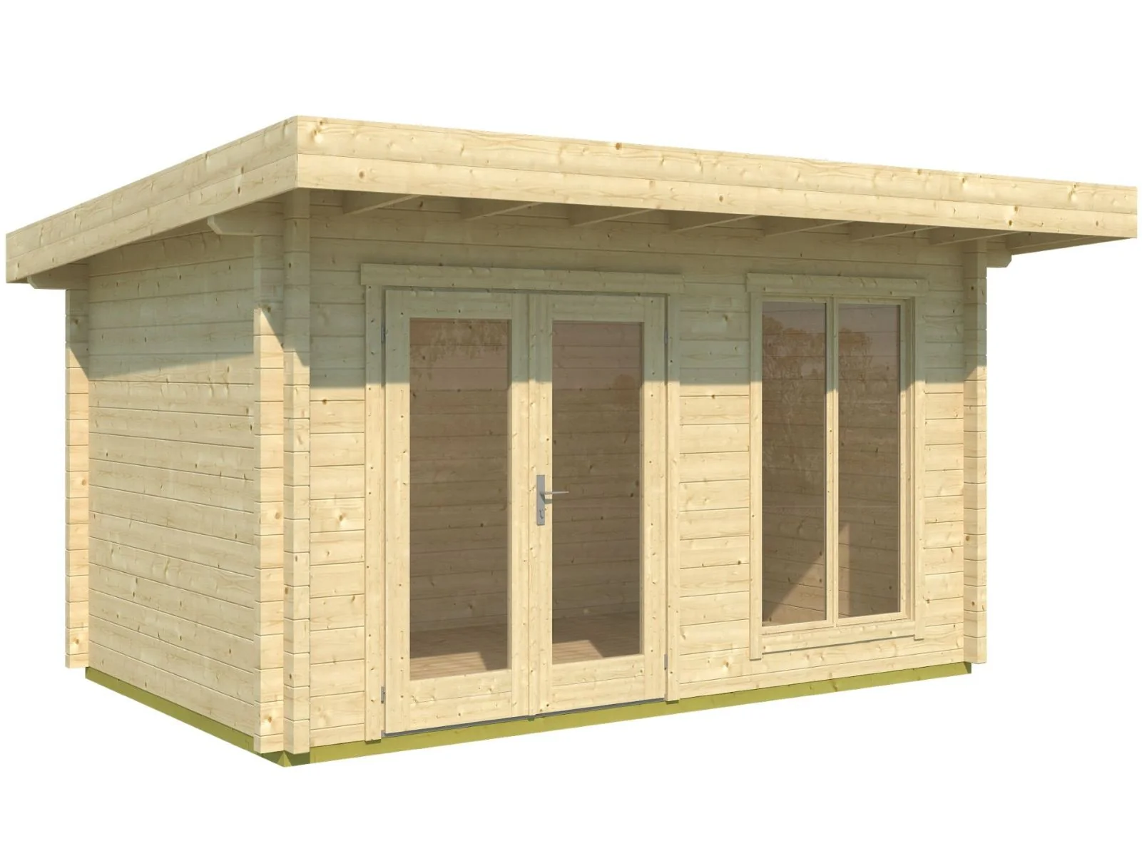 Lasita Gartenhaus Dorset 71, naturbelassen, 70 mm - Image 5