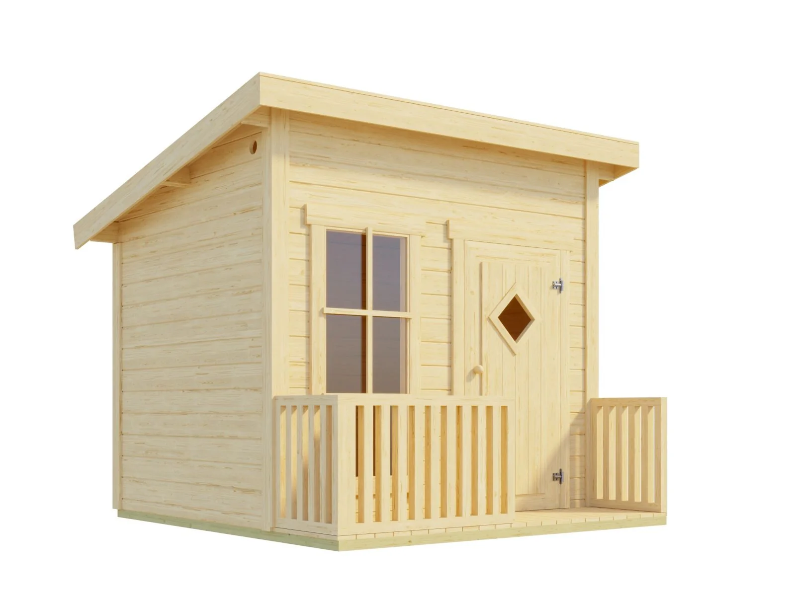 Lasita Kinderspielhaus Flipp naturbelassen 19mm - Image 2