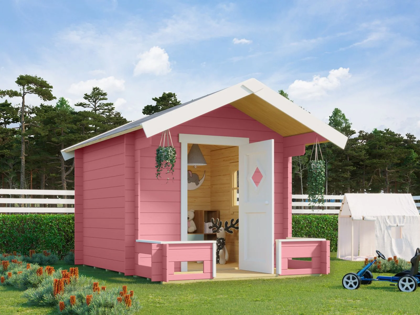 Lasita Kinderspielhaus Pinocchio hellrosa 19 mm