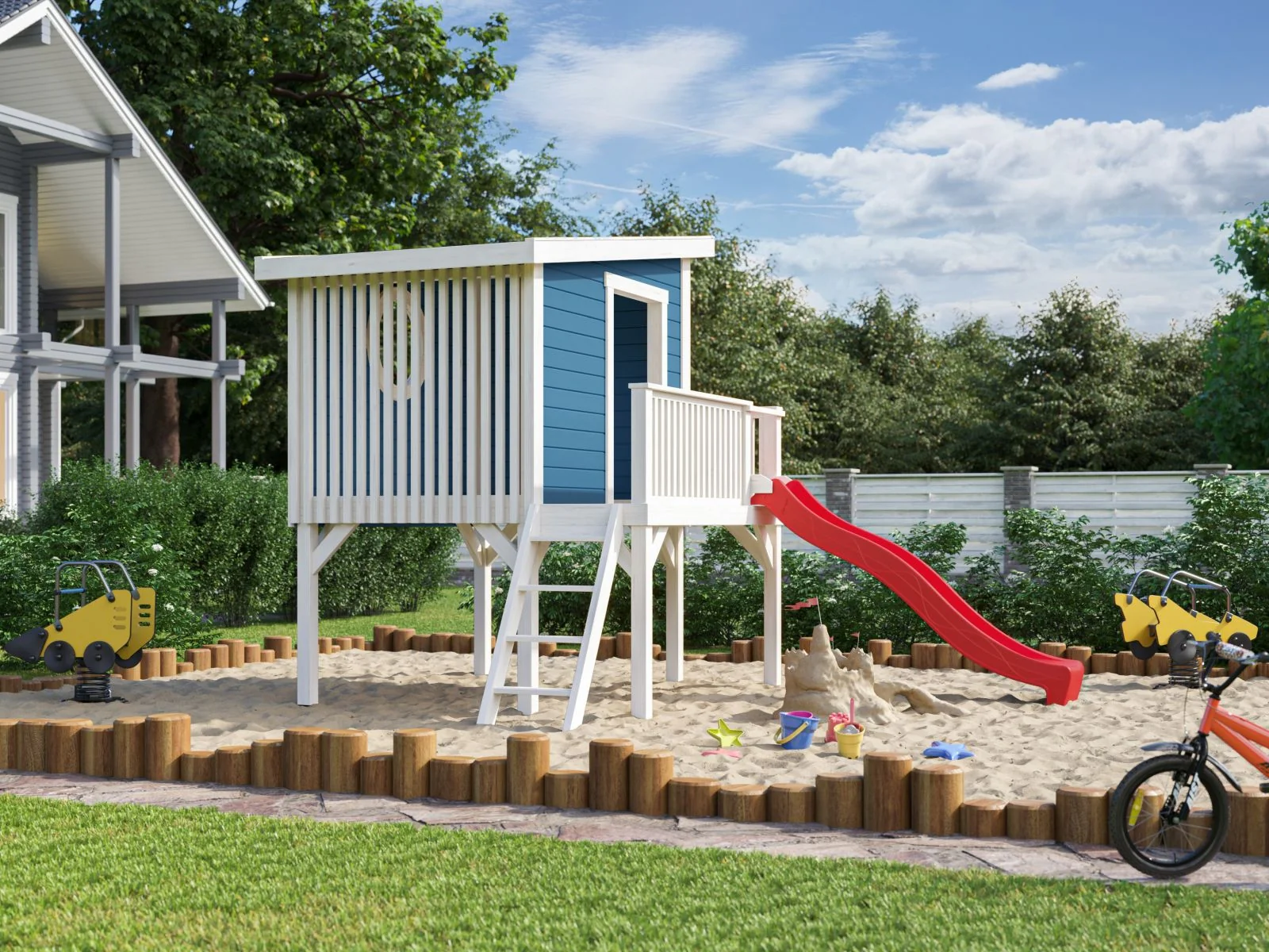 Lasita Kinderspielhaus Trivoli 1 lichtblau 19 mm