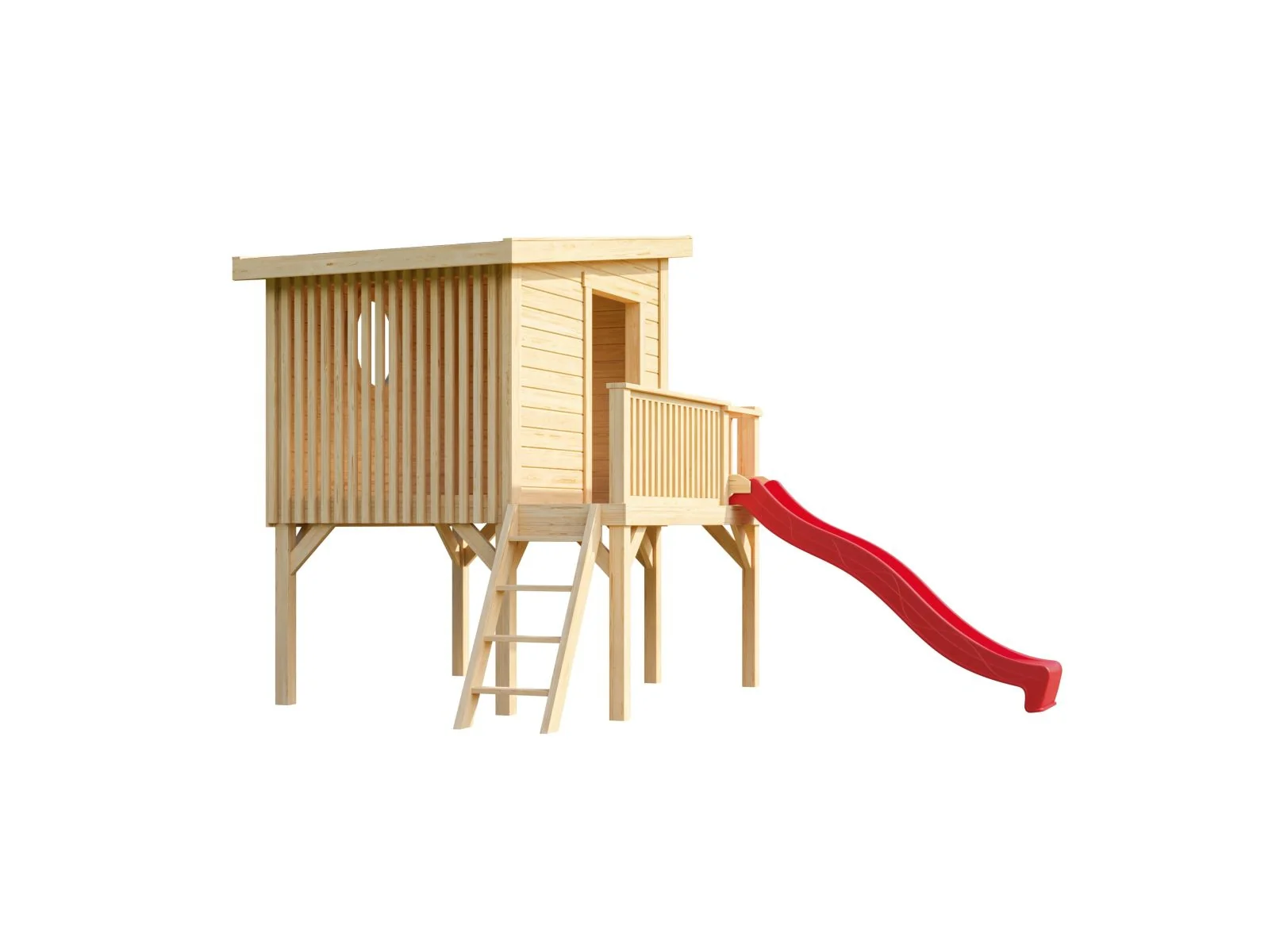 Lasita Kinderspielhaus Trivoli 1 naturbelassen 19 mm - Image 2