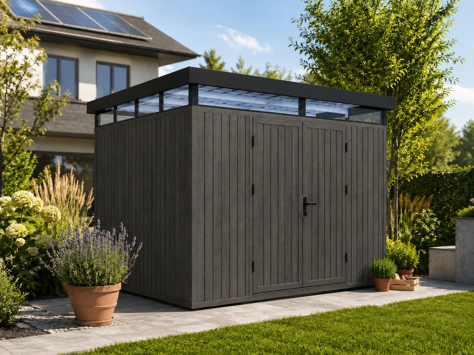 Linholm WPC Gartenhaus Stava 2,6 x 2,6