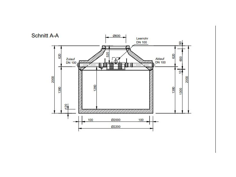 Mall Betonzisterne Family 3900 Liter, begehbar, mit Patronenfilter - Image 3