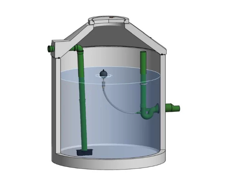 Mall Retentionszisterne Reto 7600 Liter, begehbar