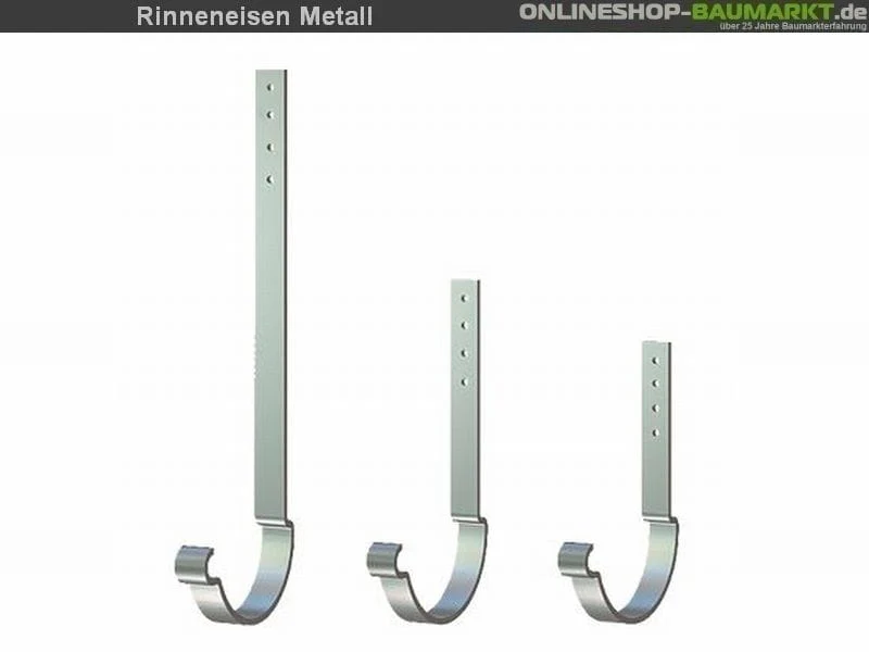 Metall-Dachrinne dunkelgrau Pultdach 600 cm - Image 5