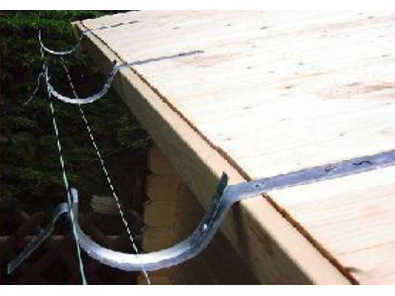 Montage Dachrinne Kunststoff rund 421Bx + K1B Anthrazit