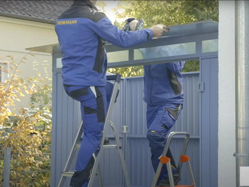 Montageservice für Gerätehaus EcoStar Typ 1