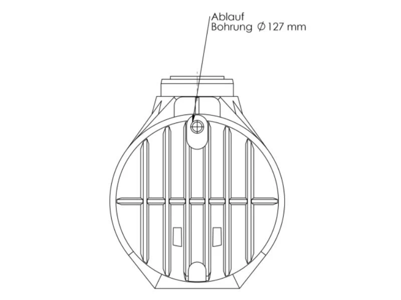 Nautilus Atlantis Premium-Zisterne 7.000 Liter mit 3 Lippendichtungen DN 100 - Image 4