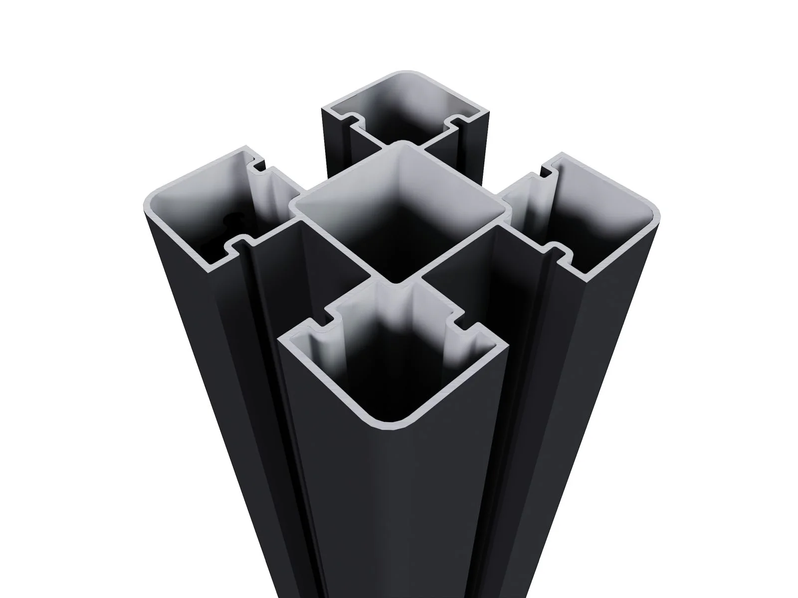 Linholm Aluminium Pfosten Schwarz 270 - Image 2