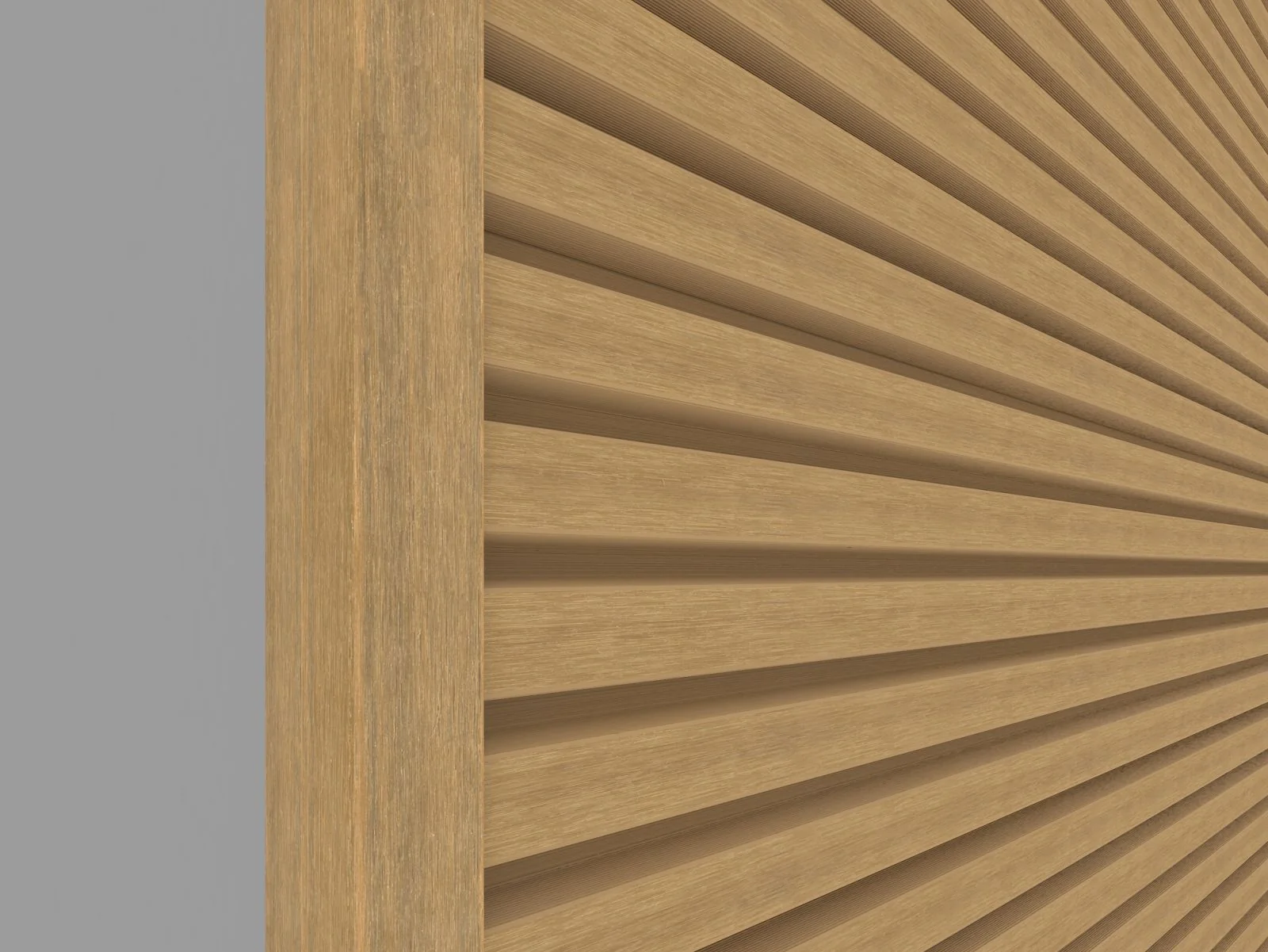 Linholm Fassadenprofil Alu-Coex Endprofil Red Cedar