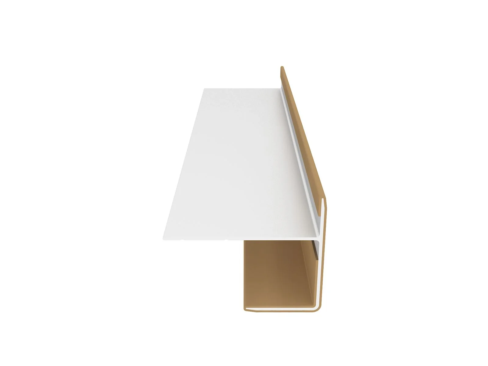 Linholm Fassadenprofil Alu-Coex Endprofil Red Cedar - Image 5