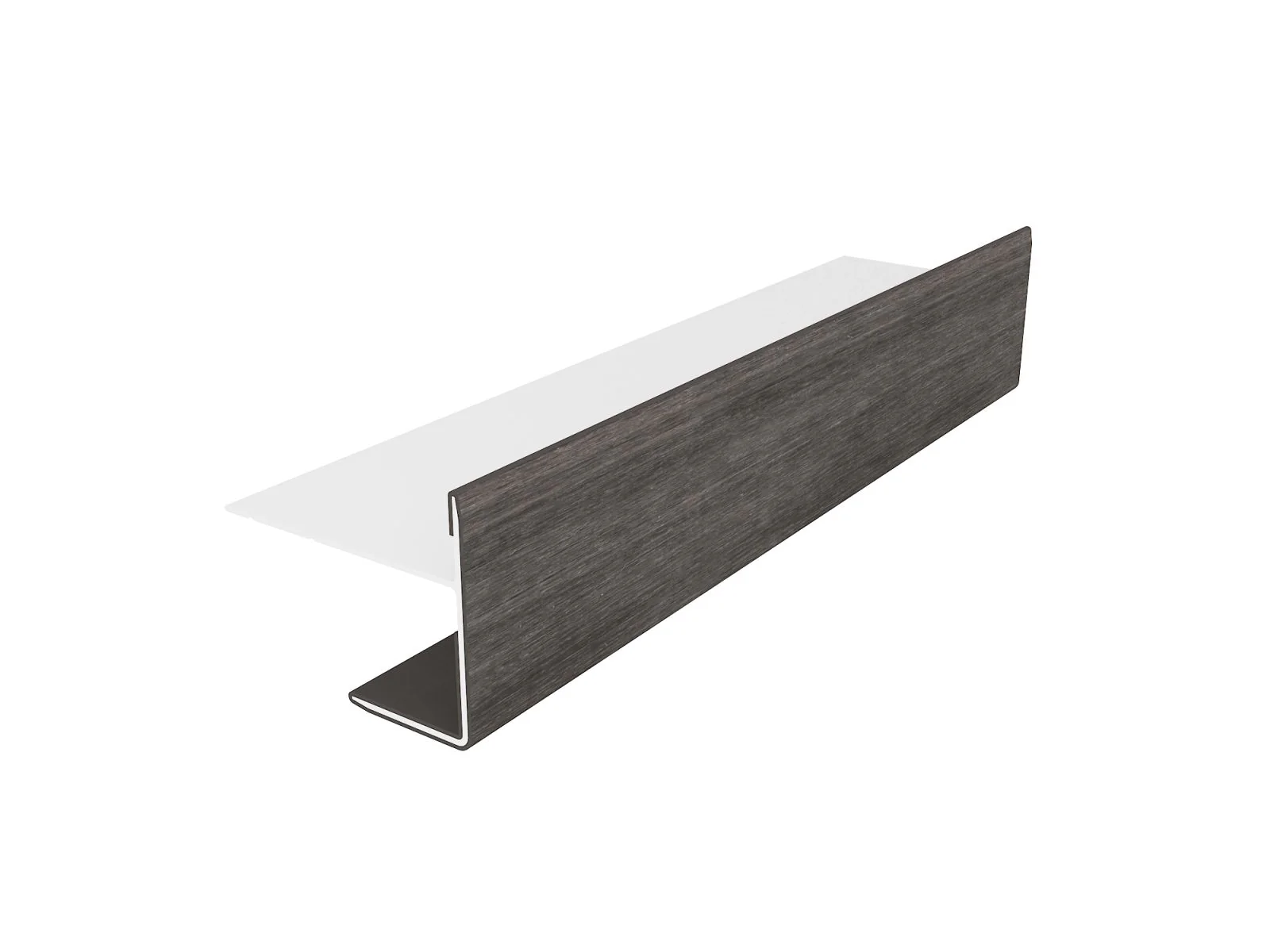 Linholm Fassadenprofil Alu-Coex Endprofil Silver Gray - Image 3