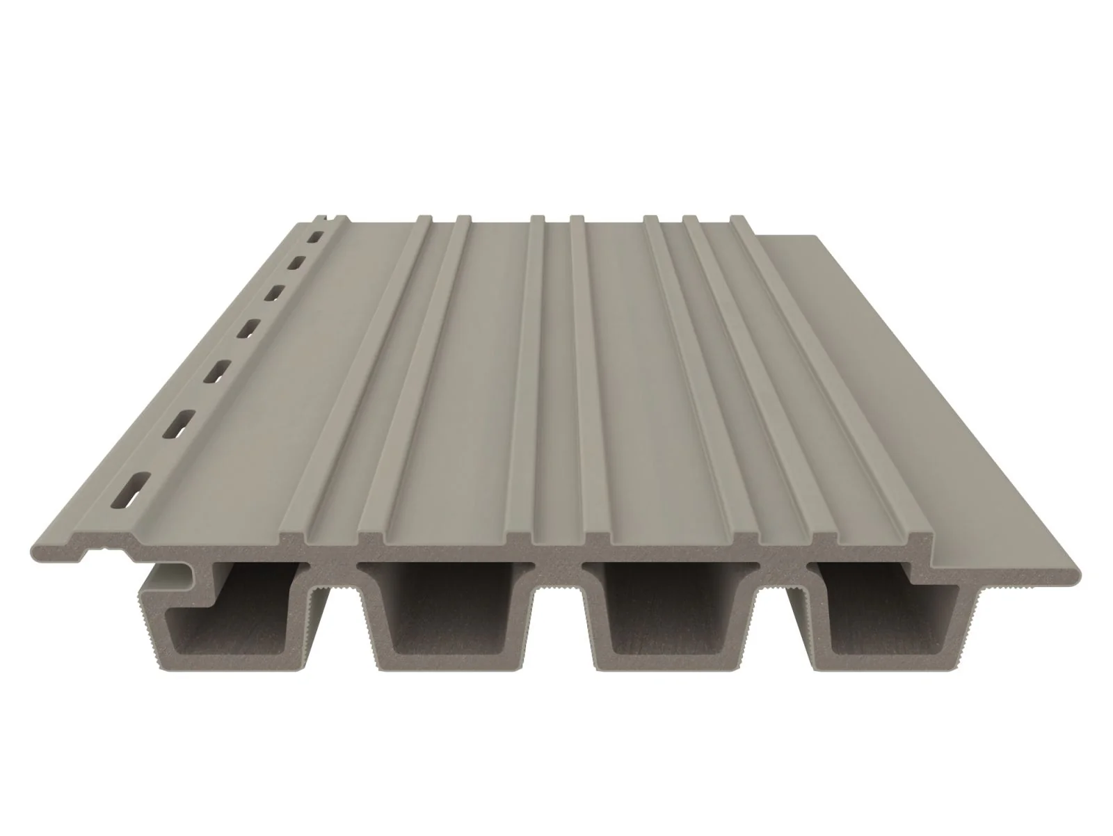 Linholm WPC Fassadenverkleidung, Castellation Pro 35, Antique, Länge 390 cm - Image 4