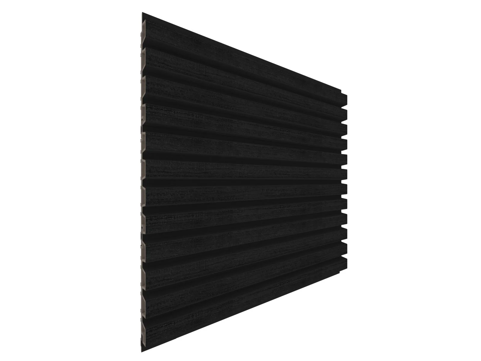 Linholm WPC Fassadenverkleidung, Castellation Pro 35, Ebony, Länge 390 cm - Image 8