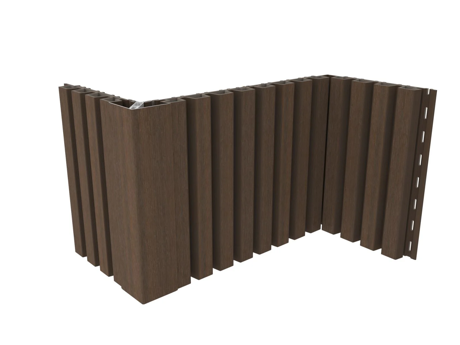 Linholm WPC Fassadenverkleidung, Castellation Pro 35, Ipe, Länge 390 cm - Image 10