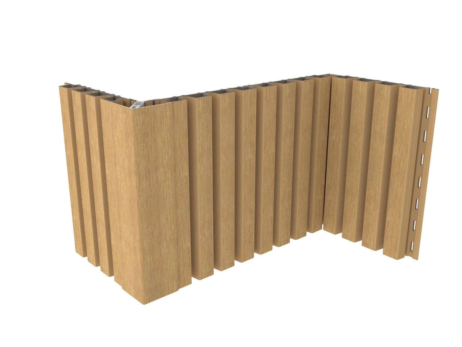 Linholm WPC Fassadenverkleidung, Castellation Pro 35, Red Cedar, Länge 390 cm - Image 10
