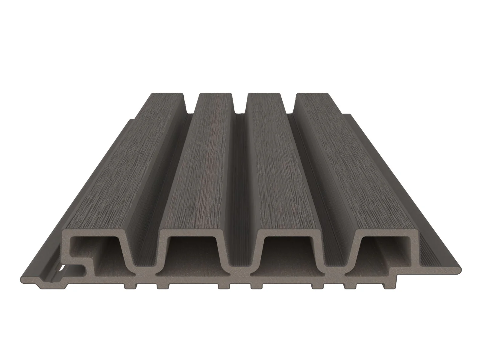 Linholm WPC Fassadenverkleidung, Castellation Pro 35, Silver Gray, Länge 390 cm - Image 7