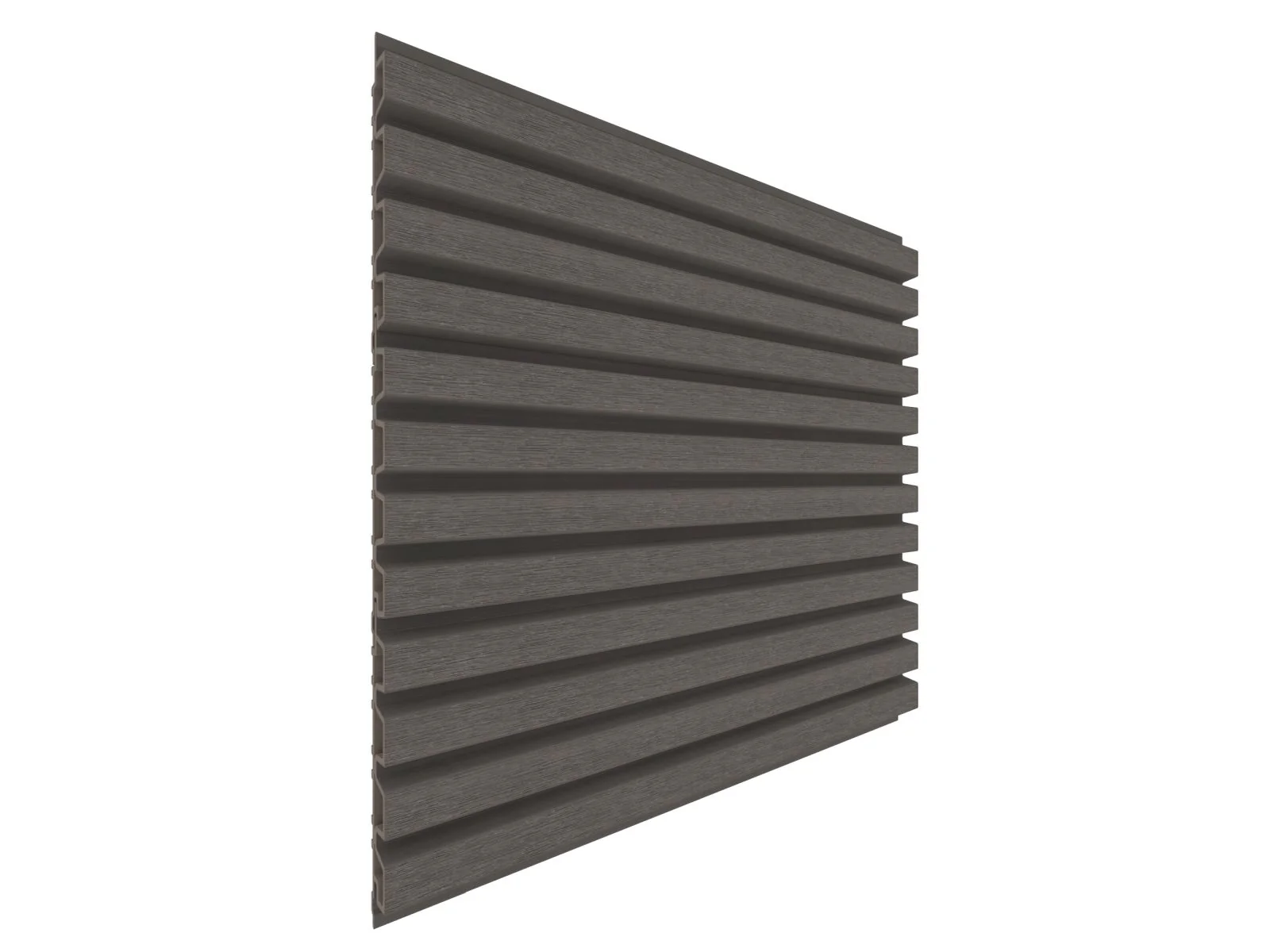 Linholm WPC Fassadenverkleidung, Castellation Pro 35, Silver Gray, Länge 390 cm - Image 9