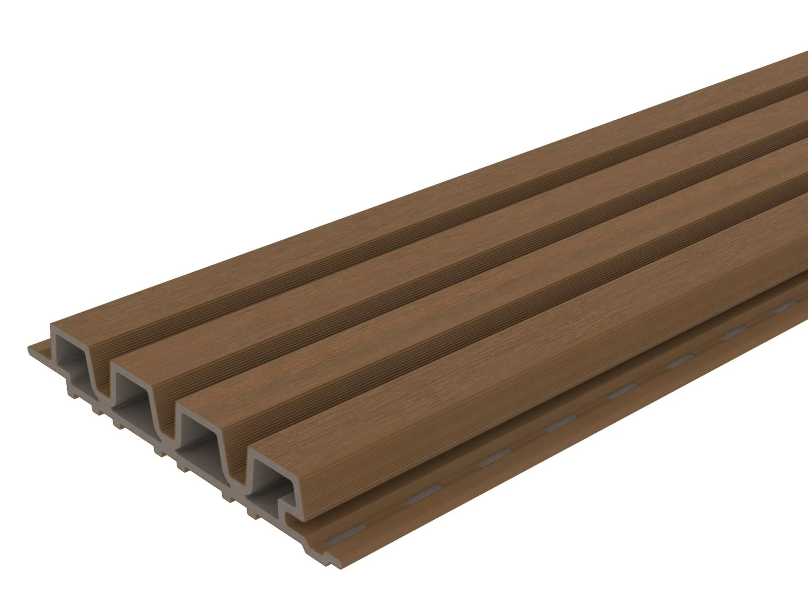 Linholm WPC Fassadenverkleidung, Castellation Pro 35 Teak, Länge 390 cm - Image 8