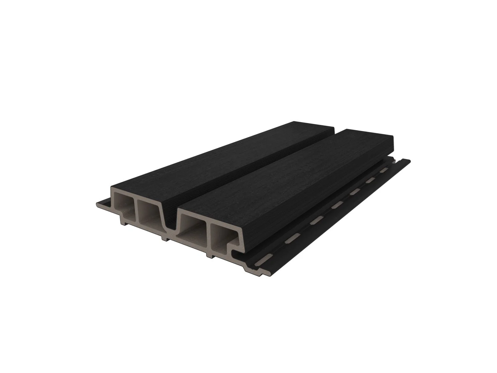 Linholm WPC Fassadenverkleidung, Castellation Pro 65, Ebony, Länge 390 cm - Image 8