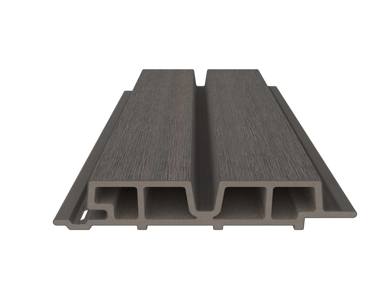 Linholm WPC Fassadenverkleidung, Castellation Pro 65, Silver Gray, Länge 390 cm - Image 6