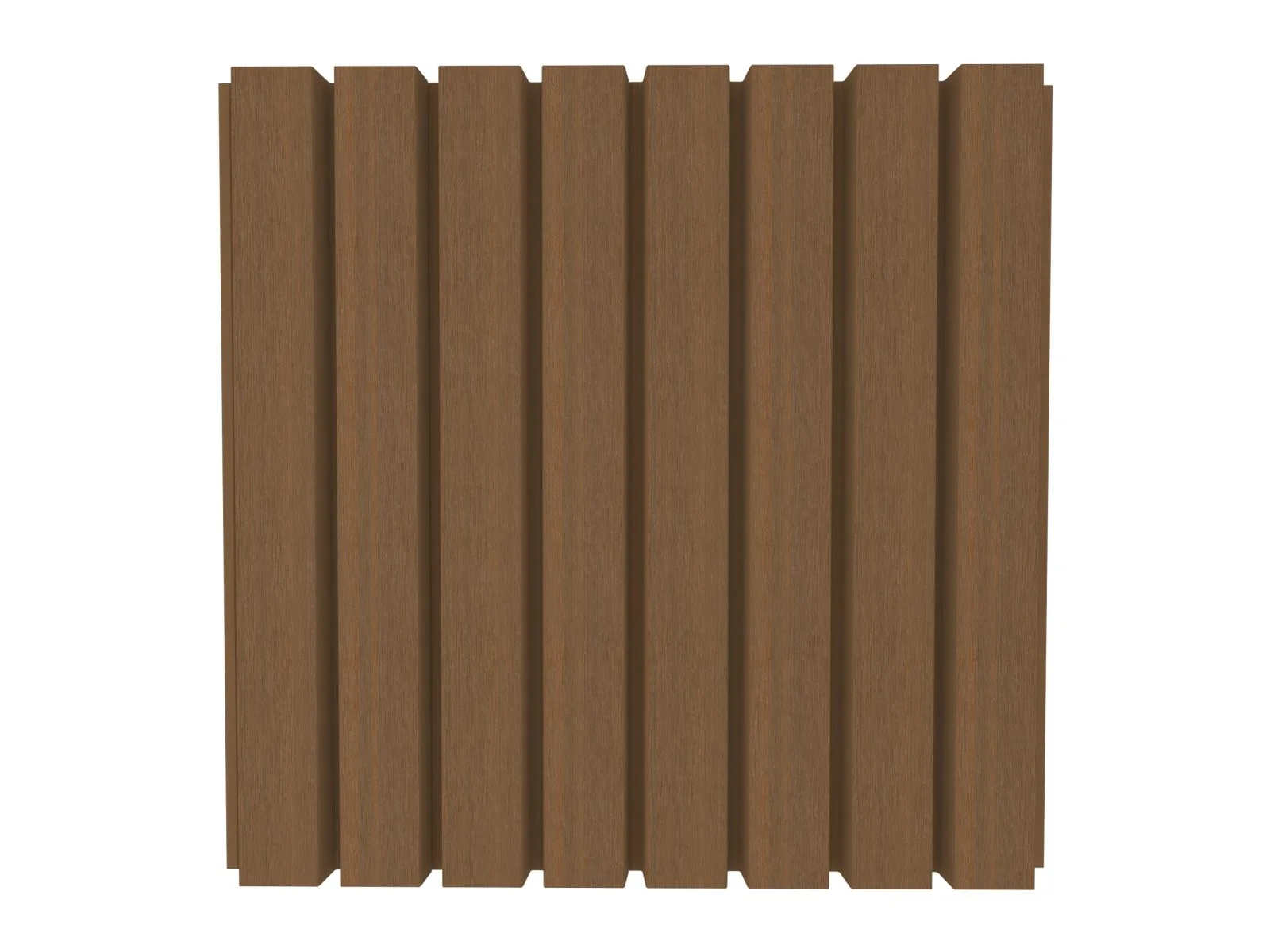 Linholm WPC Fassadenverkleidung, Castellation Pro 65, Teak, Länge 390 cm - Image 2