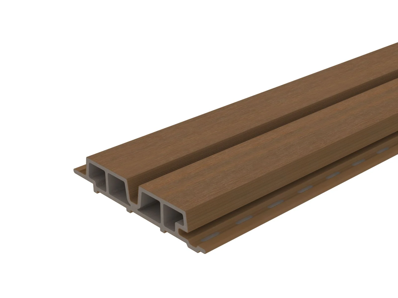 Linholm WPC Fassadenverkleidung, Castellation Pro 65, Teak, Länge 390 cm - Image 8