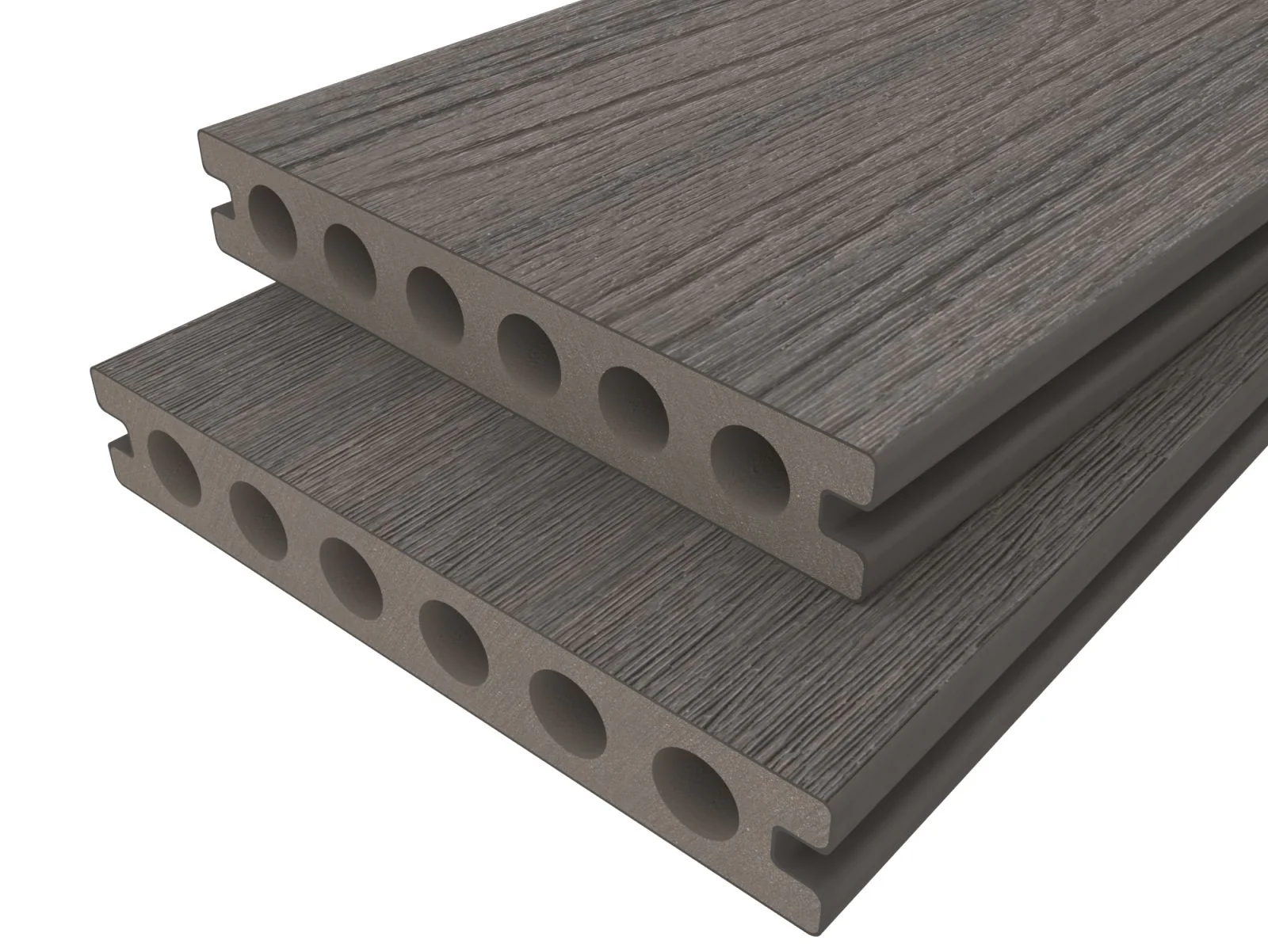 Linholm WPC Terrassendiele Deluxe, Silver Gray, Länge 300 cm - Image 3