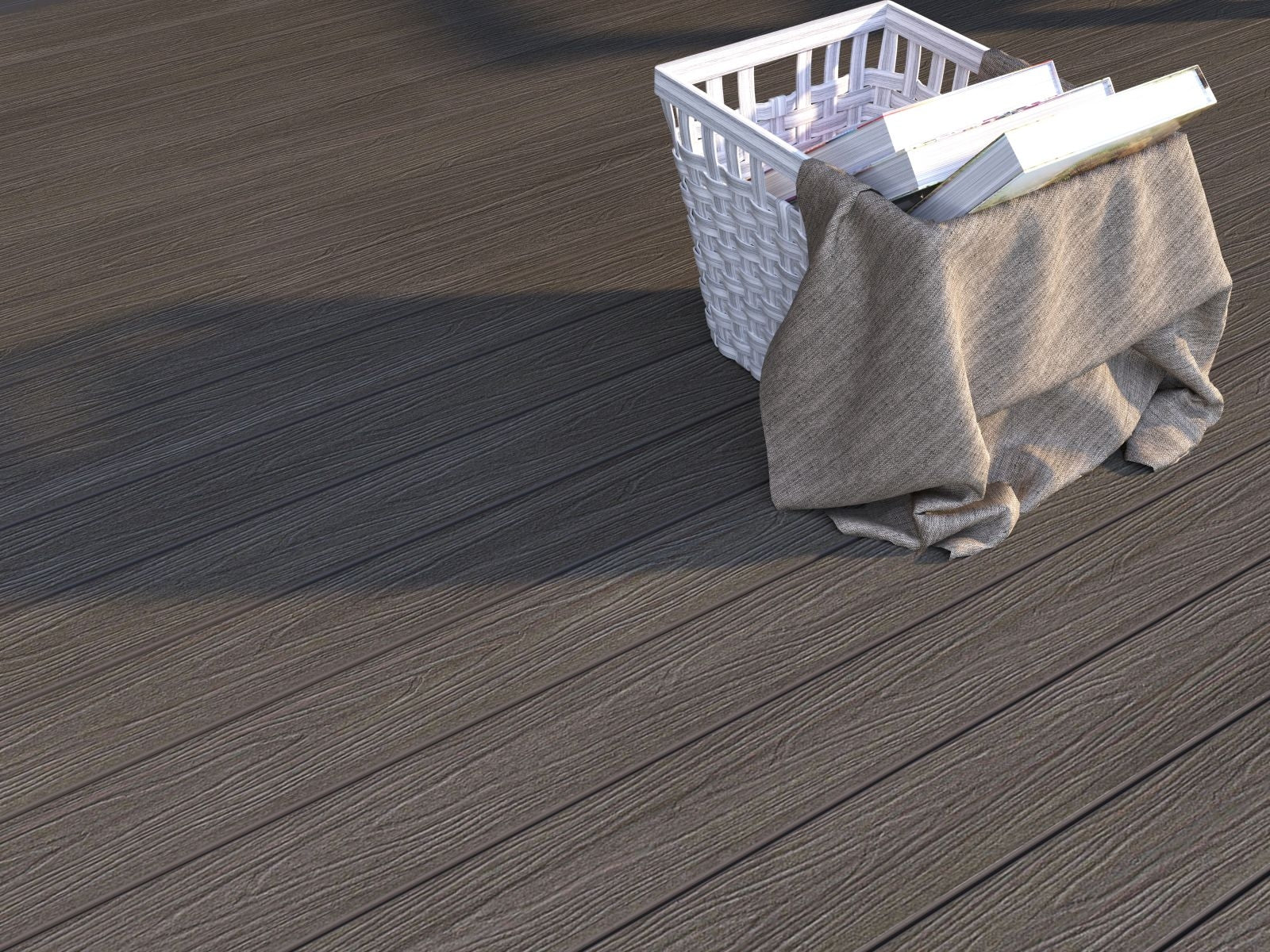Linholm WPC Terrassendiele Deluxe, Silver Gray, Länge 400 cm - Image 6