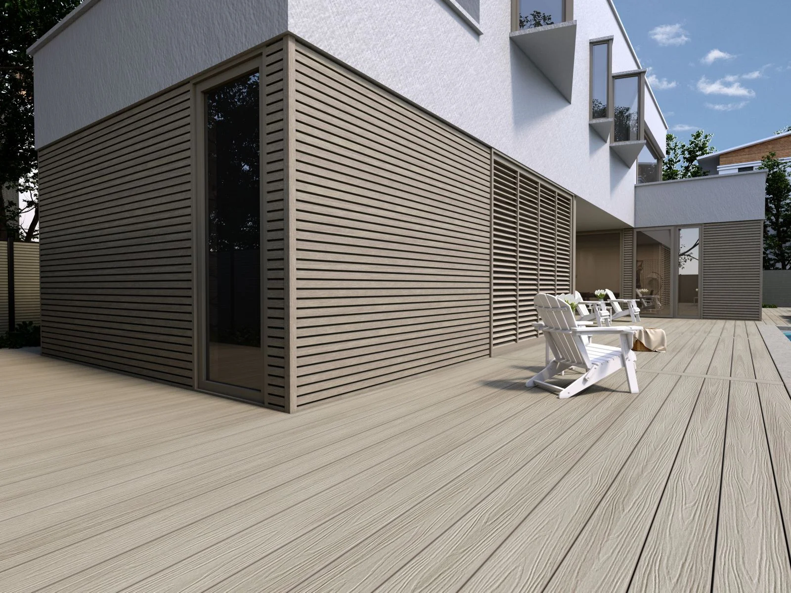 Linholm WPC Terrassendiele Gigante, Antique, Länge 300 cm - Image 5