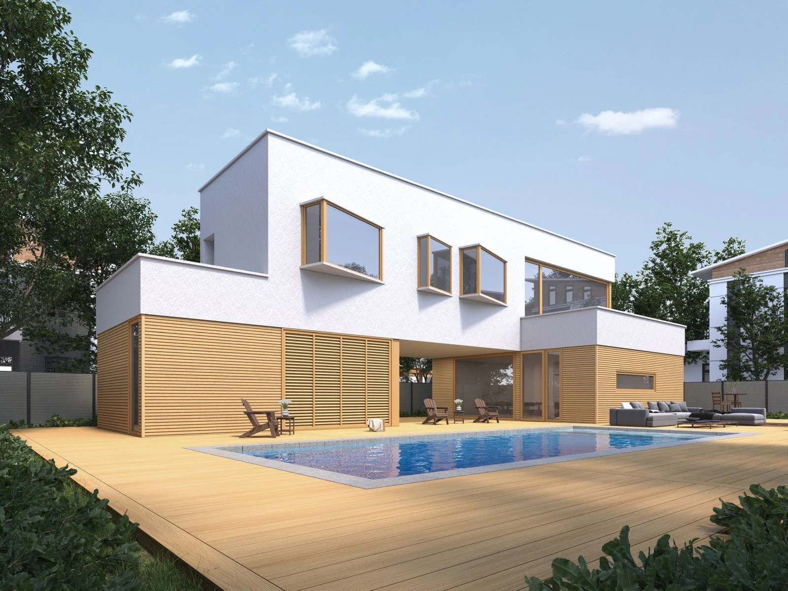 Linholm WPC Terrassendiele Gigante, Red Cedar, Länge 400 cm - Image 4