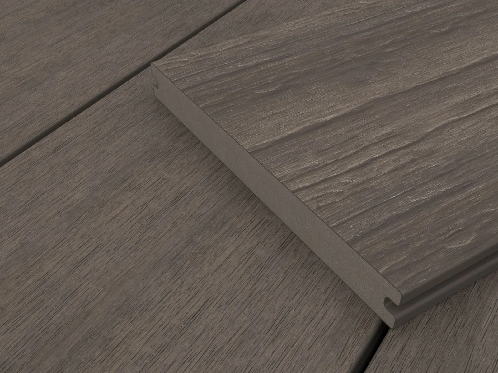 Linholm WPC Terrassendiele Oldwood, Aged Wood, Länge 300 cm