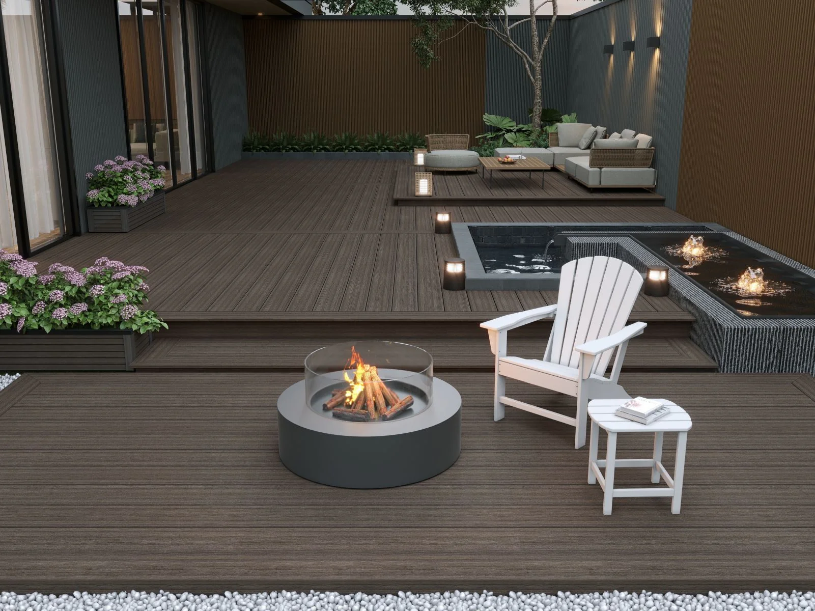 Linholm WPC Terrassendiele Oldwood, Aged Wood, Länge 300 cm - Image 5