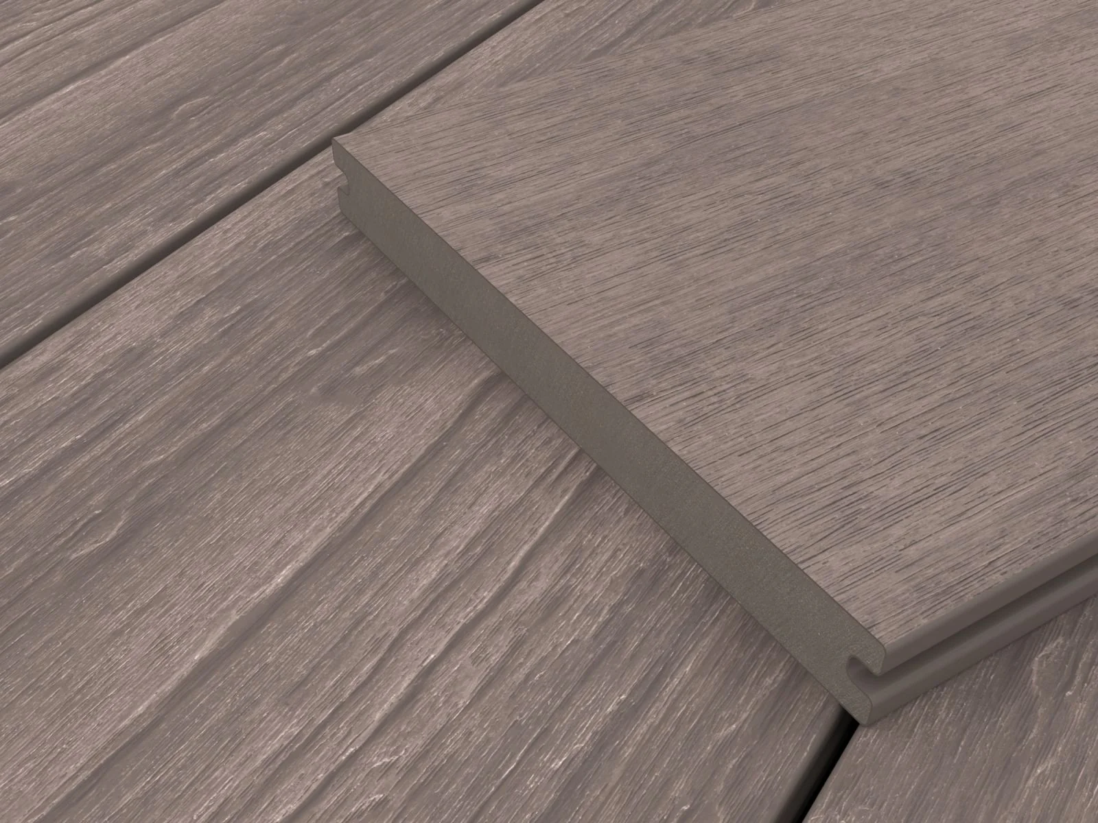 Linholm WPC Terrassendiele Oldwood, Silver Ash, Länge 300 cm - Image 2