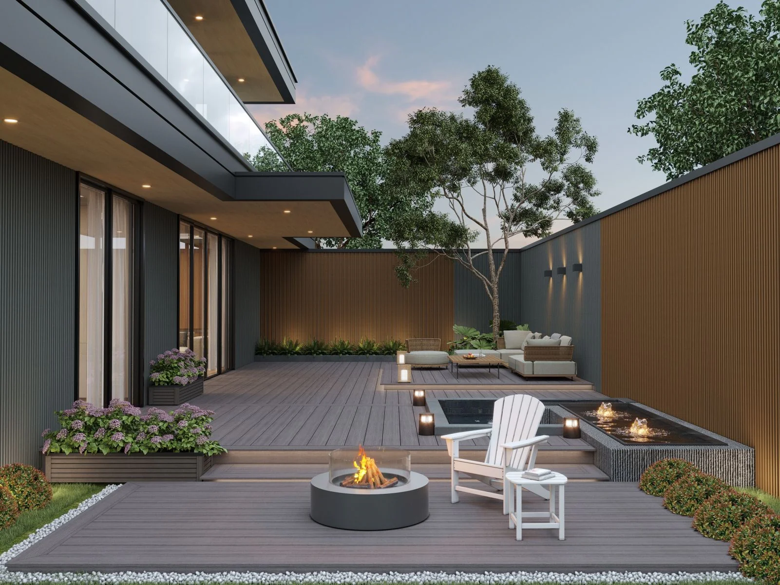 Linholm WPC Terrassendiele Oldwood, Silver Ash, Länge 300 cm - Image 4