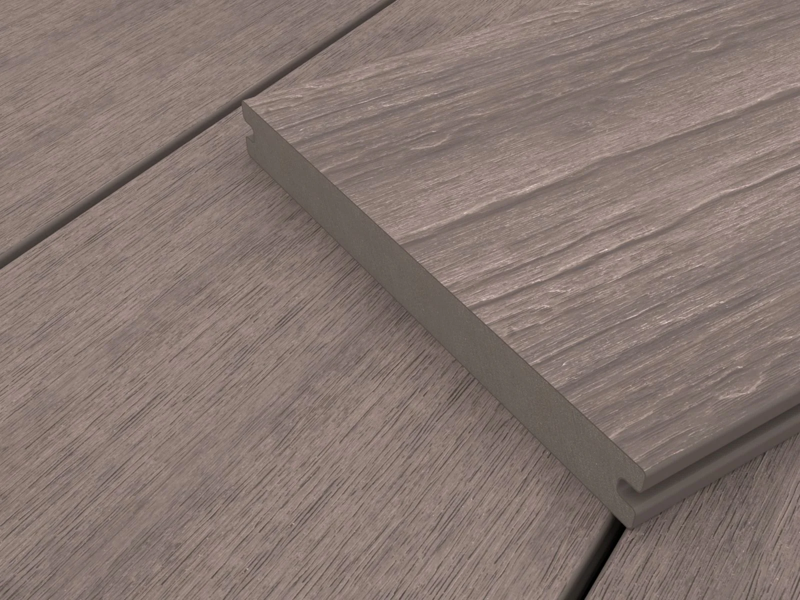 Linholm WPC Terrassendiele Oldwood, Silver Ash, Länge 400 cm