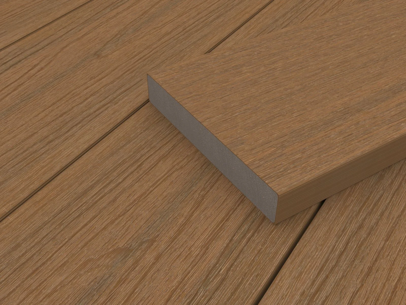 Linholm WPC Universaldiele, Teak, Länge 300 cm