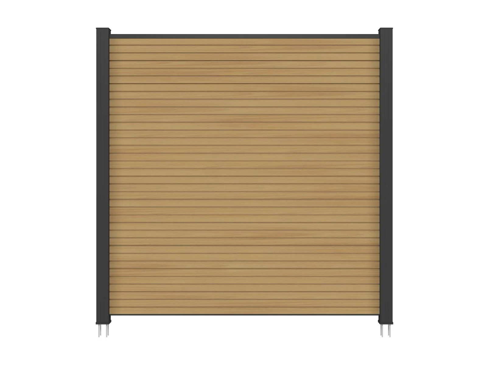 Linholm WPC Zaun Modena, Red Cedar, 176 x 183 cm