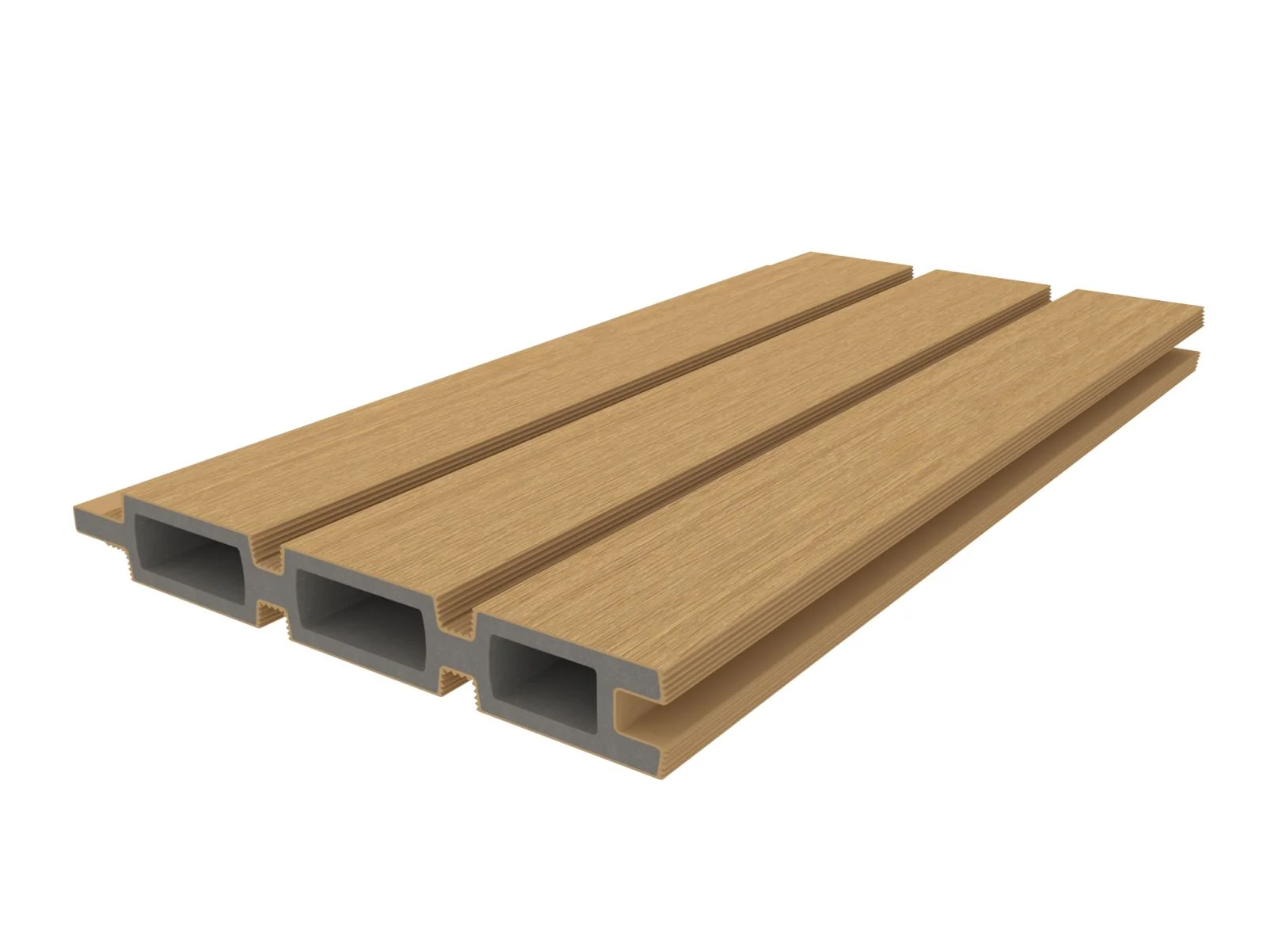 Linholm WPC Zaun Modena, Red Cedar, 176 x 183 cm - Image 7