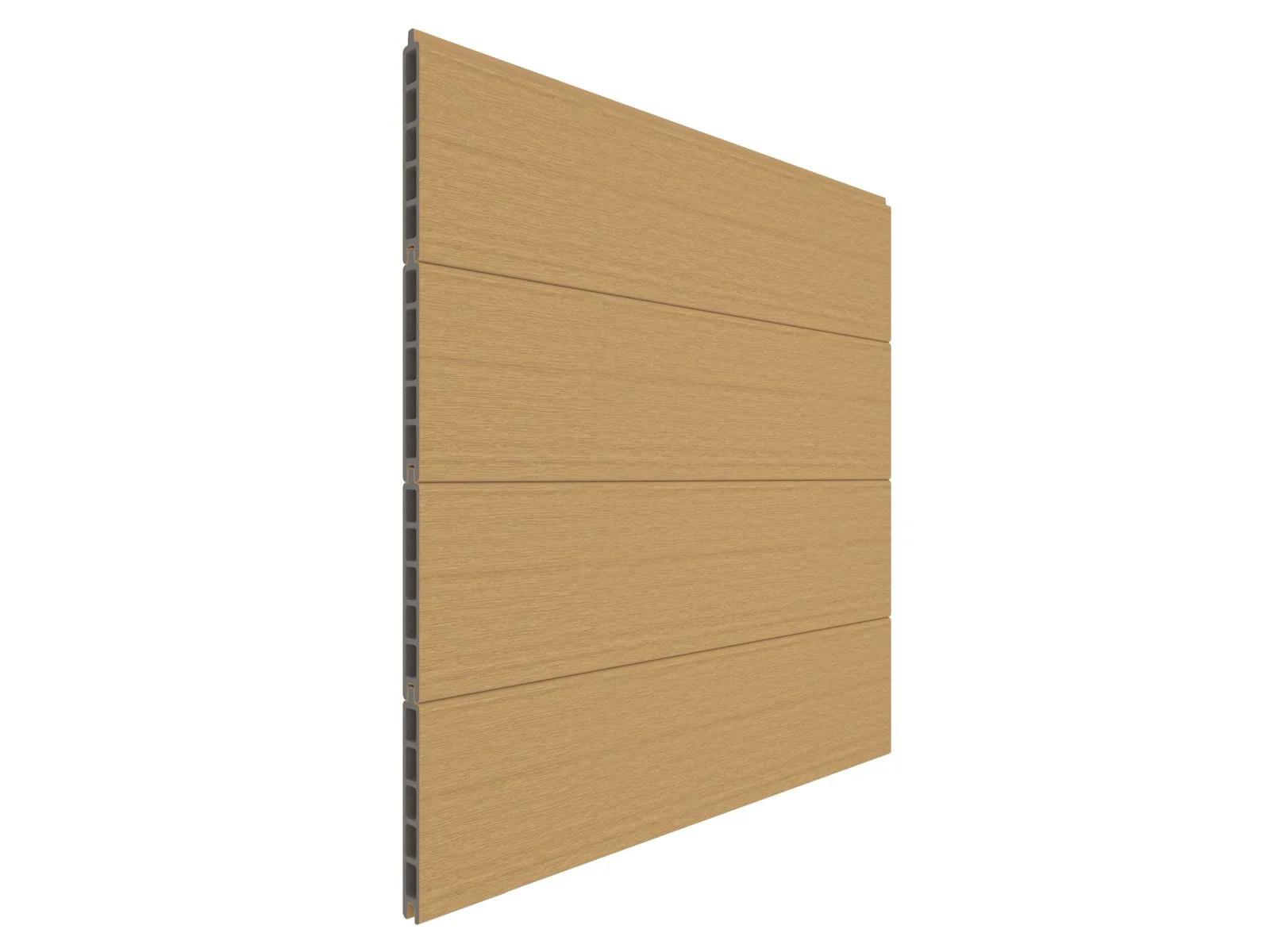 Linholm WPC Zaun Portland, Red Cedar, 176 x 183 cm - Image 6