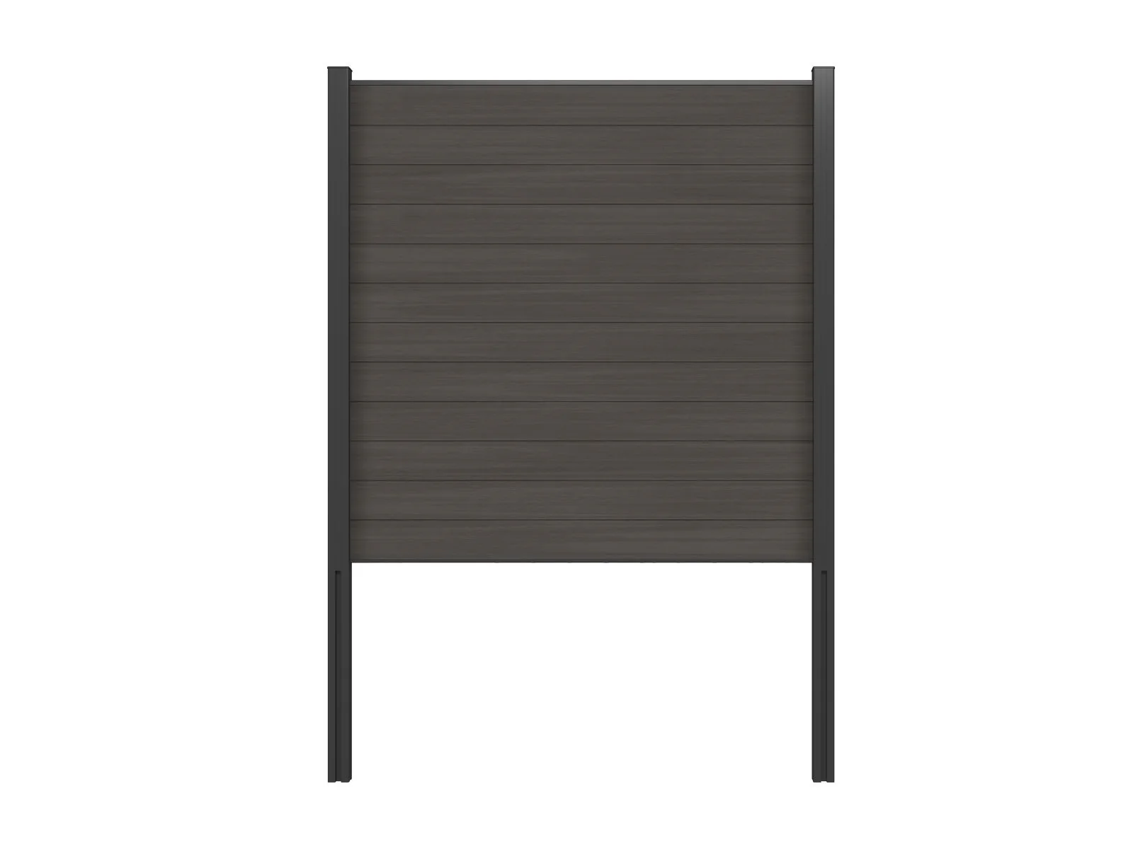 Linholm WPC Zaun Portland, Silver Gray, 176 x 183 cm - Image 10