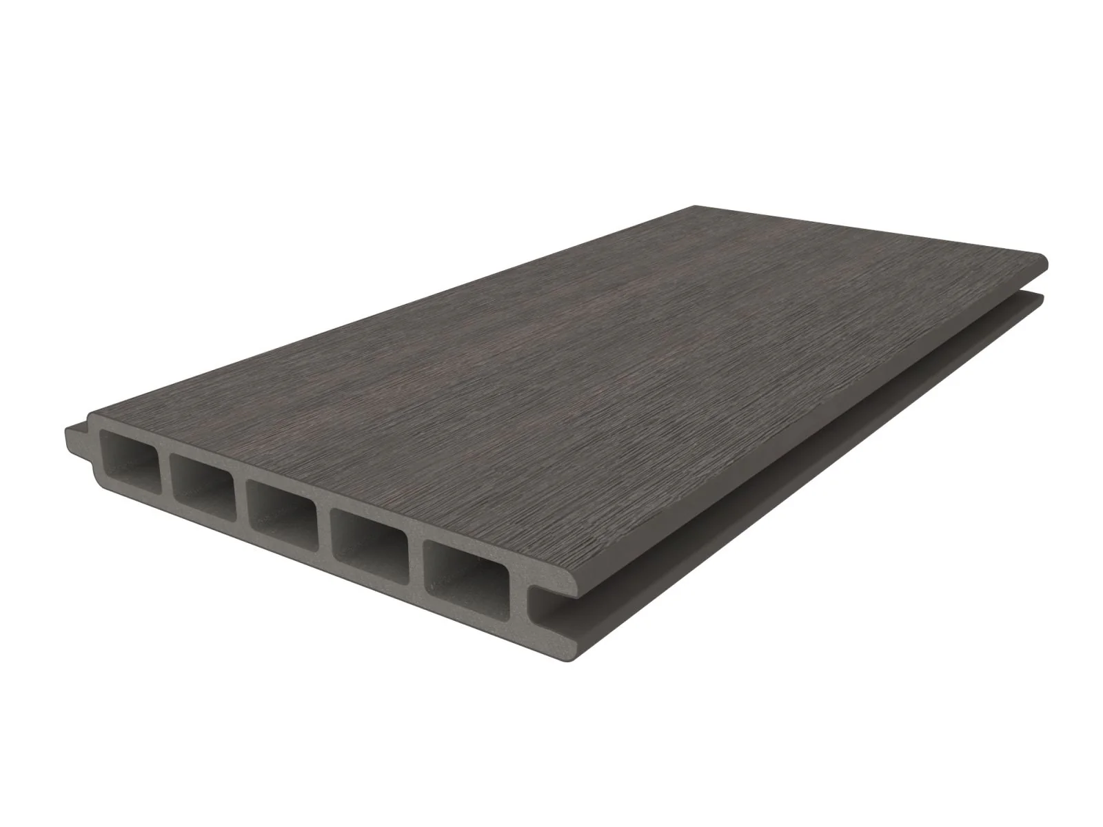 Linholm WPC Zaun Portland, Silver Gray, 176 x 183 cm - Image 6