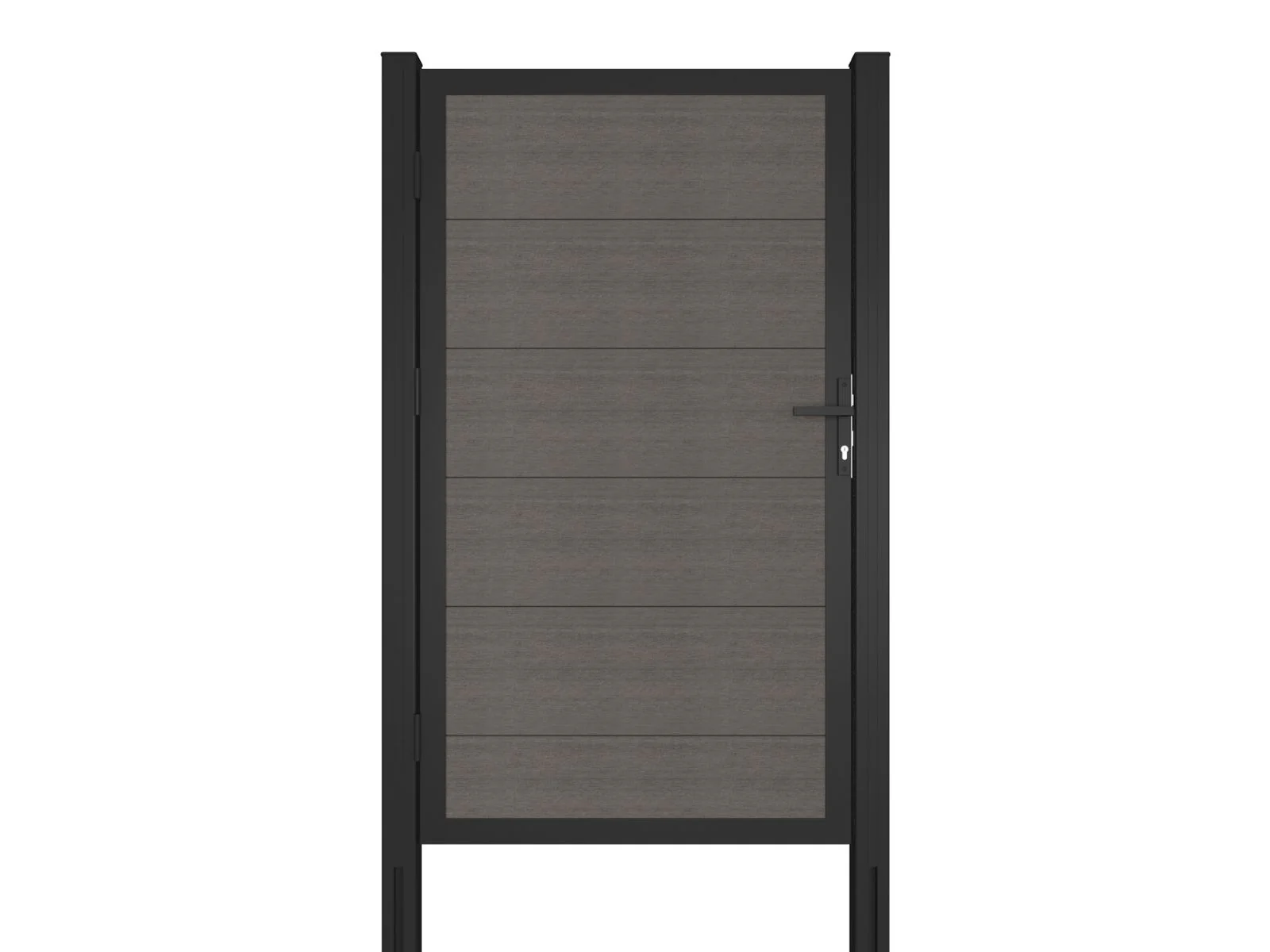 Linholm Zauntor Castello Silver Gray, 100 x 180 cm