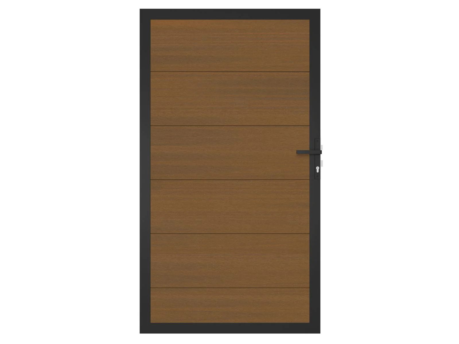 Linholm Zauntor Castello Teak, 100 x 180 cm - Image 2